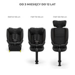 KINDERKRAFT AUTO SEDIŠTE I-FIX ENDURA SAFE 61-150CM BLACK