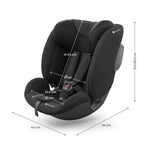 KINDERKRAFT AUTO SEDIŠTE I-FIX ENDURA SAFE 61-150CM BLACK