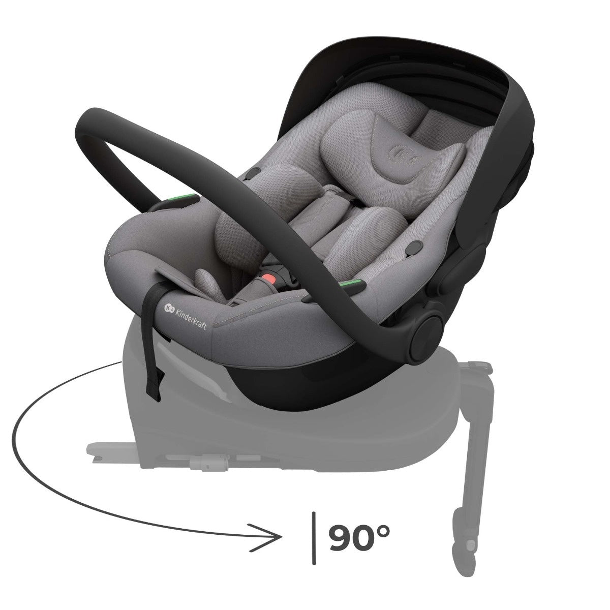 KINDERKRAFT AUTO SEDIŠTE I-LITE 40-87CM COOL GREY