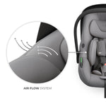 KINDERKRAFT AUTO SEDIŠTE I-LITE 40-87CM COOL GREY