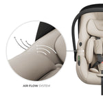 KINDERKRAFT AUTO SEDIŠTE I-LITE SA BAZOM ENDURA SAFE FX BEIGE