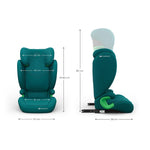 KINDERKRAFT AUTO SEDIŠTE JUNIOR FIX 2 PLUS I-Size 100-150cm GREEN