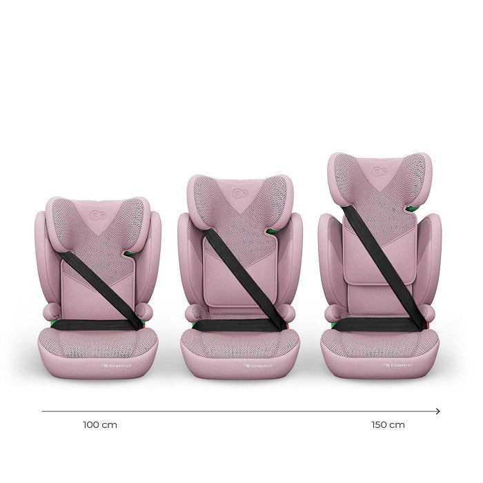 KINDERKRAFT AUTO SEDIŠTE JUNIOR FIX 2 PLUS I-Size 100-150cm PINK