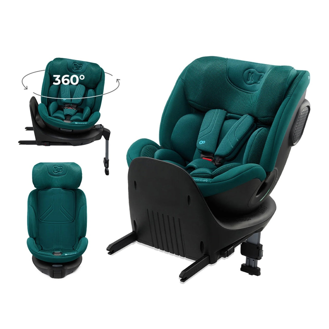 KINDERKRAFT AUTO SEDISTE XRIDER 2 i-size 40-150cm GREEN