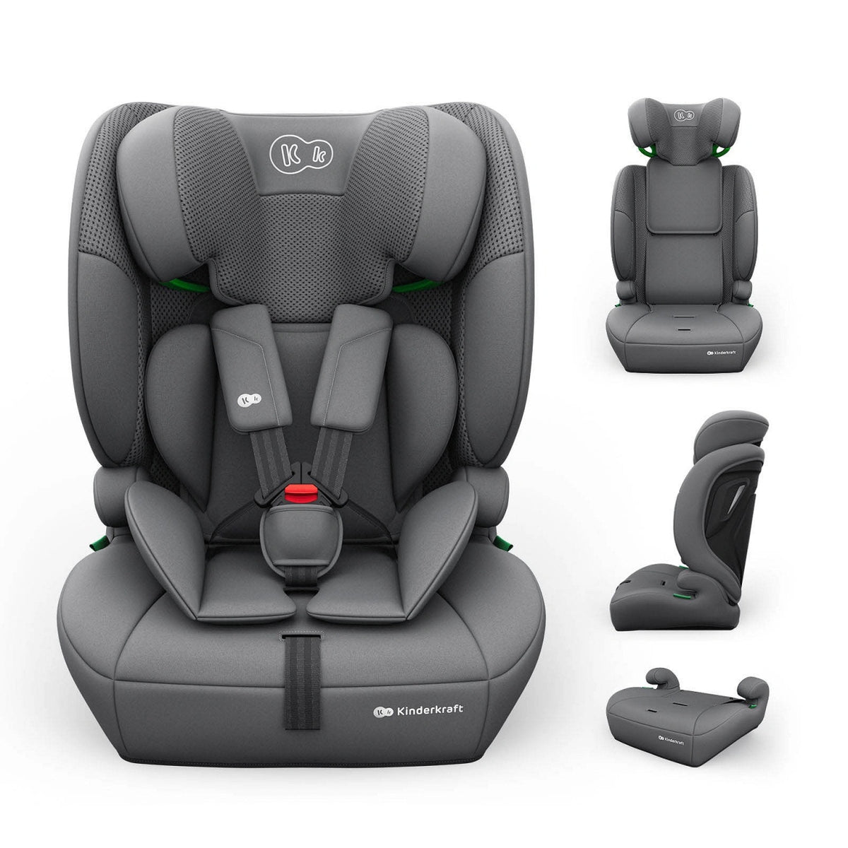 KINDERKRAFT AUTOSEDIŠTE COMFORT UP 2 PLUS I-SIZE GREY