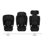 KINDERKRAFT AUTOSEDISTE FIX2GO I-SIZE 76-150CM BLACK