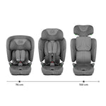 KINDERKRAFT AUTOSEDISTE FIX2GO I-SIZE 76-150CM GREY
