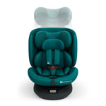 KINDERKRAFT AUTOSEDISTE I-GROW 2 PLUS I-SIZE 40-150 CM GREEN