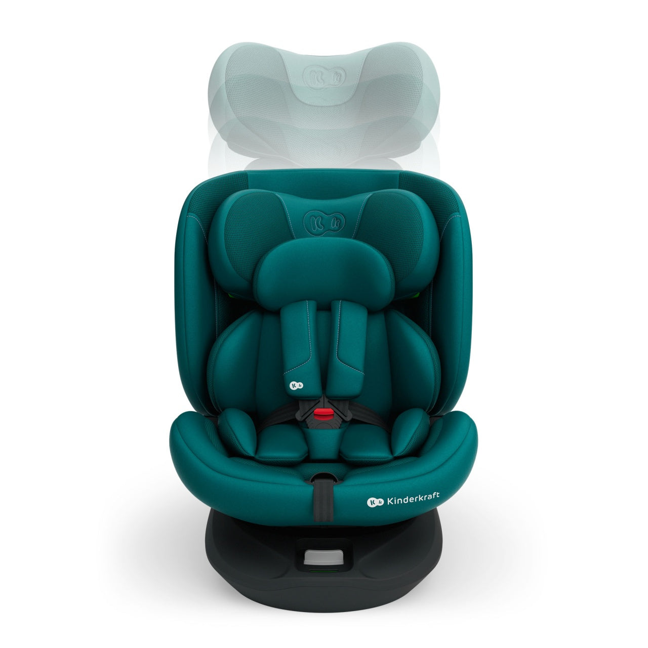 KINDERKRAFT AUTOSEDISTE I-GROW 2 PLUS I-SIZE 40-150 CM GREEN