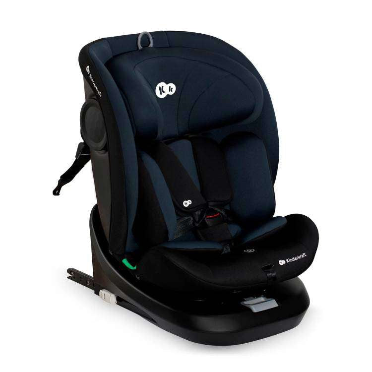 KINDERKRAFT AUTOSEDISTE I-GROW I-SIZE 40-150 CM BLACK