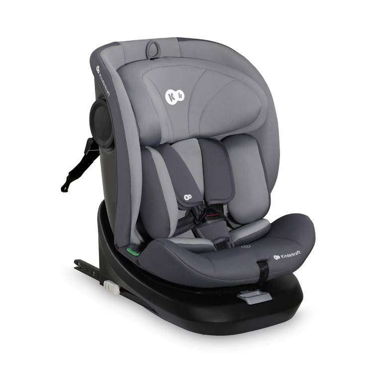 KINDERKRAFT AUTOSEDISTE I-GROW I-SIZE 40-150 CM GREY