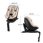 KINDERKRAFT AUTOSEDISTE I - GUARD AIR FLOW BEIGE