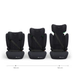 KINDERKRAFT AUTOSEDISTE I-SPARK 2 PLUS I SIZE BLACK