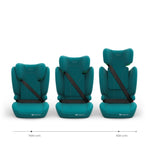 KINDERKRAFT AUTOSEDISTE I-SPARK 2 PLUS I SIZE GREEN