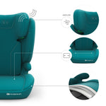 KINDERKRAFT AUTOSEDISTE I-SPARK 2 PLUS I SIZE GREEN
