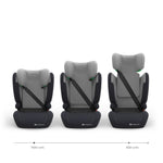 KINDERKRAFT AUTOSEDISTE I-SPARK 2 PLUS I SIZE GREY