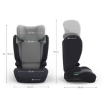 KINDERKRAFT AUTOSEDISTE I-SPARK 2 PLUS I SIZE GREY