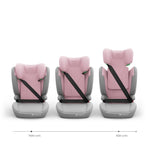 KINDERKRAFT AUTOSEDISTE I-SPARK 2 PLUS I SIZE PINK