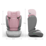 KINDERKRAFT AUTOSEDISTE I-SPARK 2 PLUS I SIZE PINK