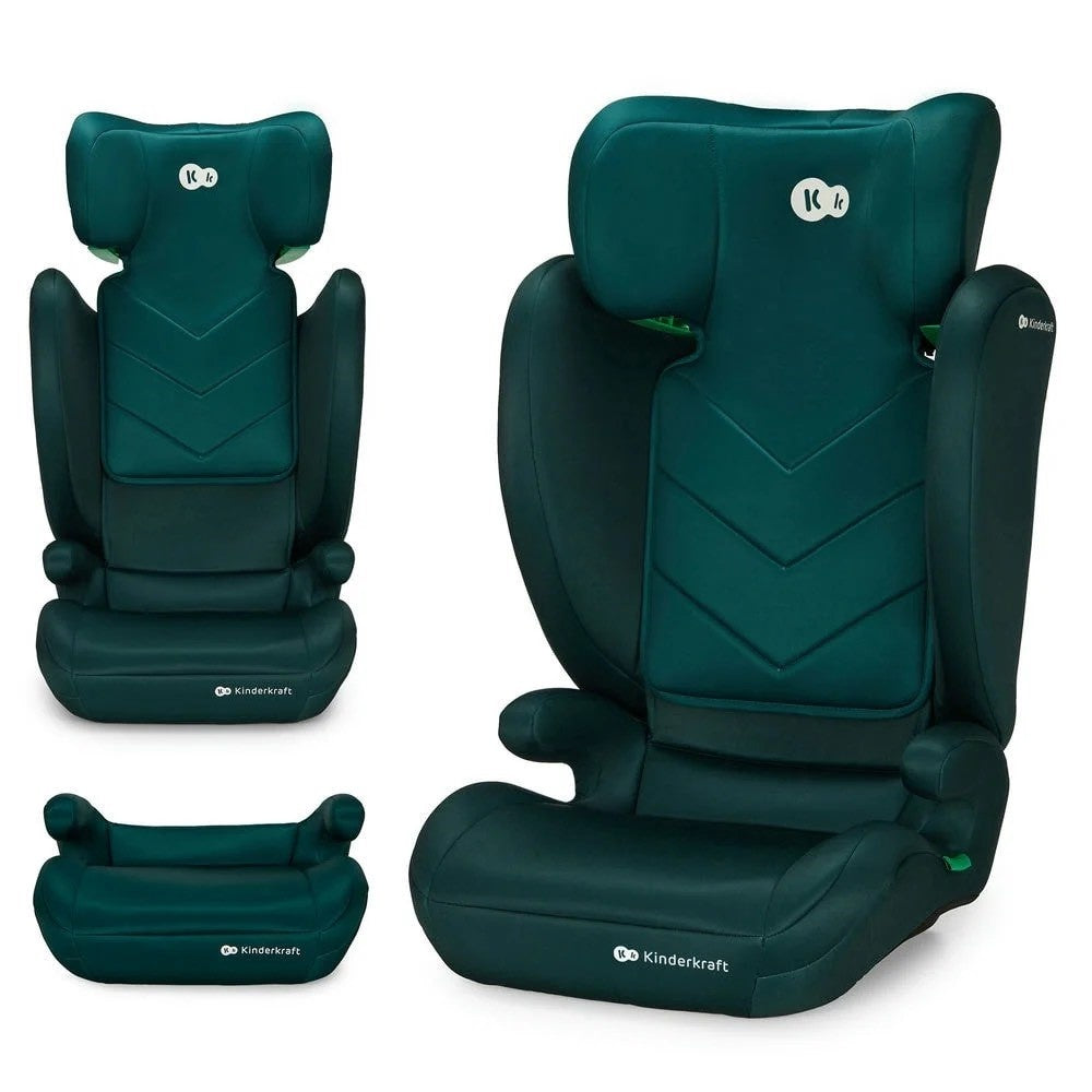KINDERKRAFT AUTOSEDISTE I-SPARK I SIZE GREEN