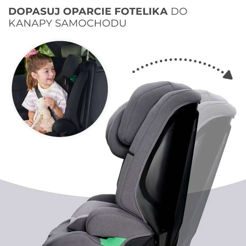KINDERKRAFT AUTOSEDISTE SAFETY FIX2 I-SIZE 76-150CM GREY