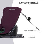KINDERKRAFT AUTOSEDITE ONETO3 76-150CM CHERRY PEARL