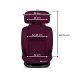 KINDERKRAFT AUTOSEDITE ONETO3 76-150CM CHERRY PEARL