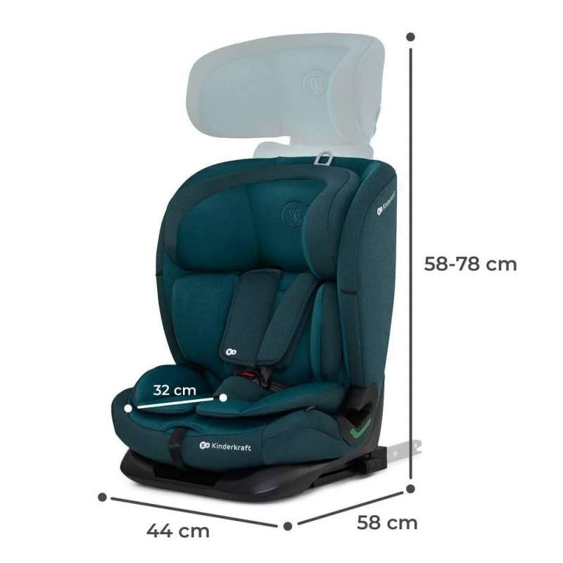 KINDERKRAFT AUTOSEDITE ONETO3 76-150CM HARBOR BLUE
