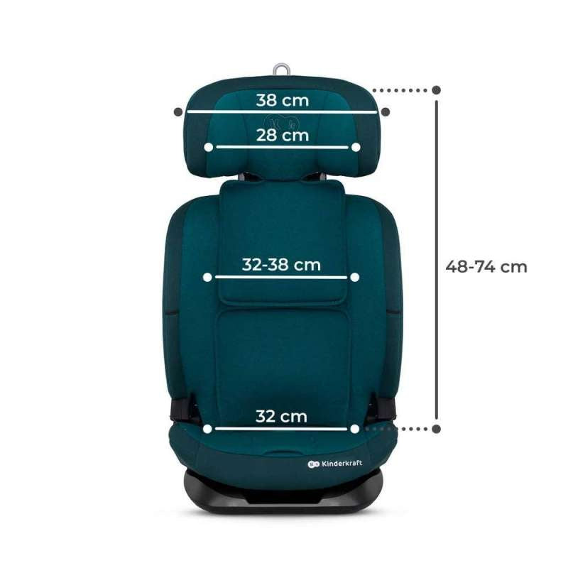 KINDERKRAFT AUTOSEDITE ONETO3 76-150CM HARBOR BLUE