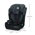 KINDERKRAFT AUTOSEDITŠE COMFORT UP I-SIZE 76-150CM BLACK