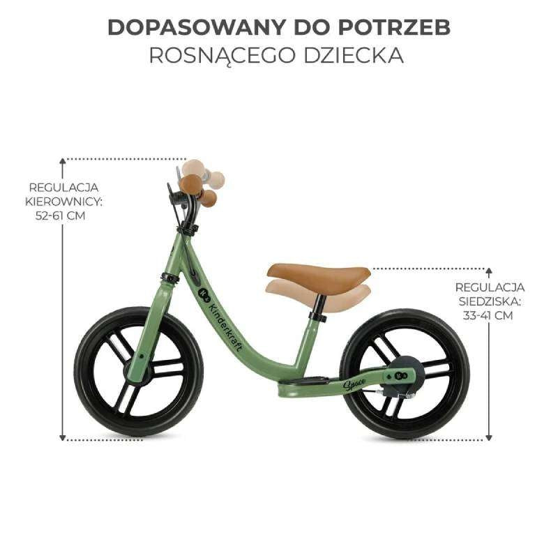 KINDERKRAFT BICIKL GURALICA SPACE LIGHT GREEN