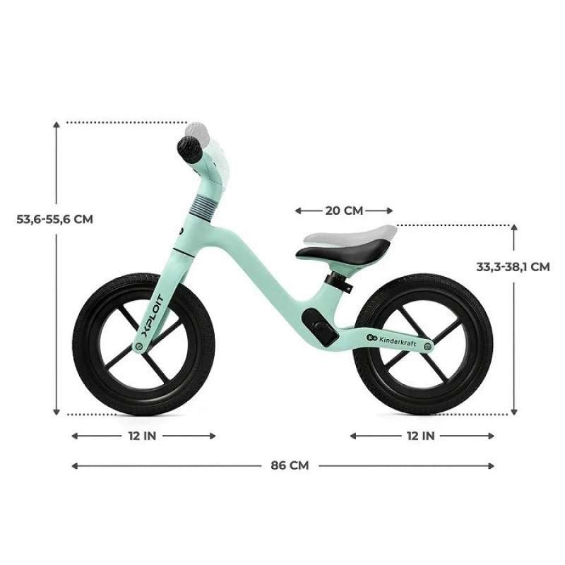KINDERKRAFT BICIKL GURALICA XPLOIT TURQUOISE