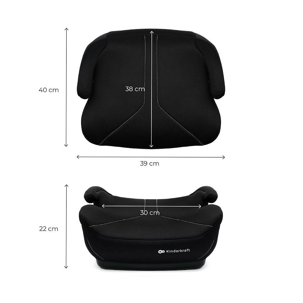 KINDERKRAFT BUSTER I-BOOST2 125-150CM BLACK