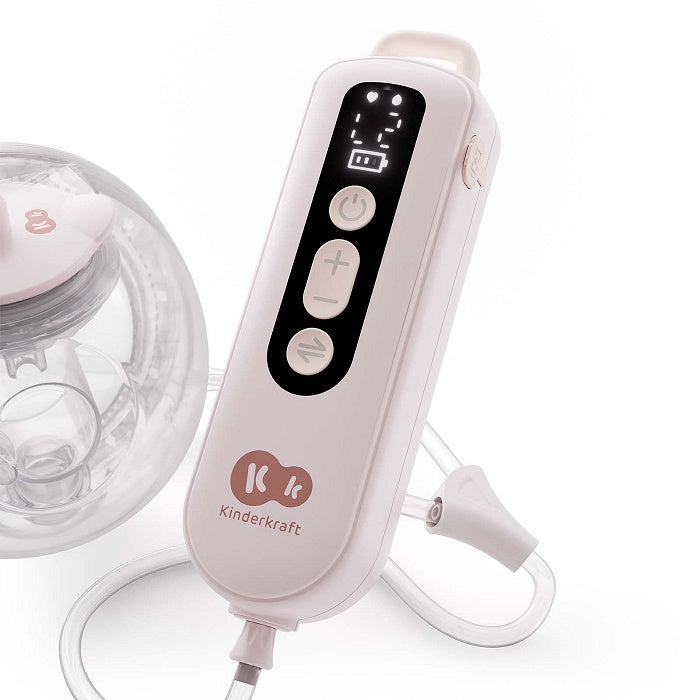 KINDERKRAFT DUPLA ELEKTRIČNA PUMPICA ZA GRUDI GENTLEFLOW PINK