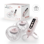 KINDERKRAFT DUPLA ELEKTRIČNA PUMPICA ZA GRUDI GENTLEFLOW PINK