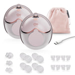 KINDERKRAFT ELEKTRIČNA PUMPICA ZA GRUDI MAMAFLOW PINK DOUBLE