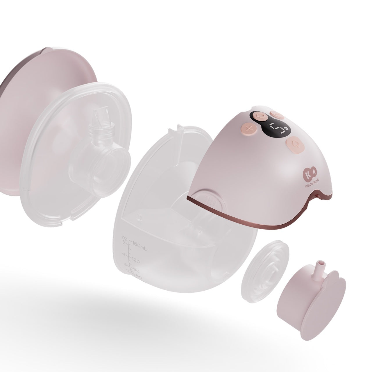 KINDERKRAFT ELEKTRIČNA PUMPICA ZA GRUDI MAMAFLOW PINK