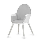KINDERKRAFT HIGH STOLICA ZA HRANJENJE 2U1 FINI FULL GREY