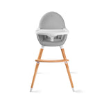 KINDERKRAFT HIGH STOLICA ZA HRANJENJE 2U1 FINI GREY