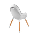 KINDERKRAFT HIGH STOLICA ZA HRANJENJE 2U1 FINI GREY