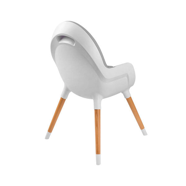 KINDERKRAFT HIGH STOLICA ZA HRANJENJE 2U1 FINI GREY