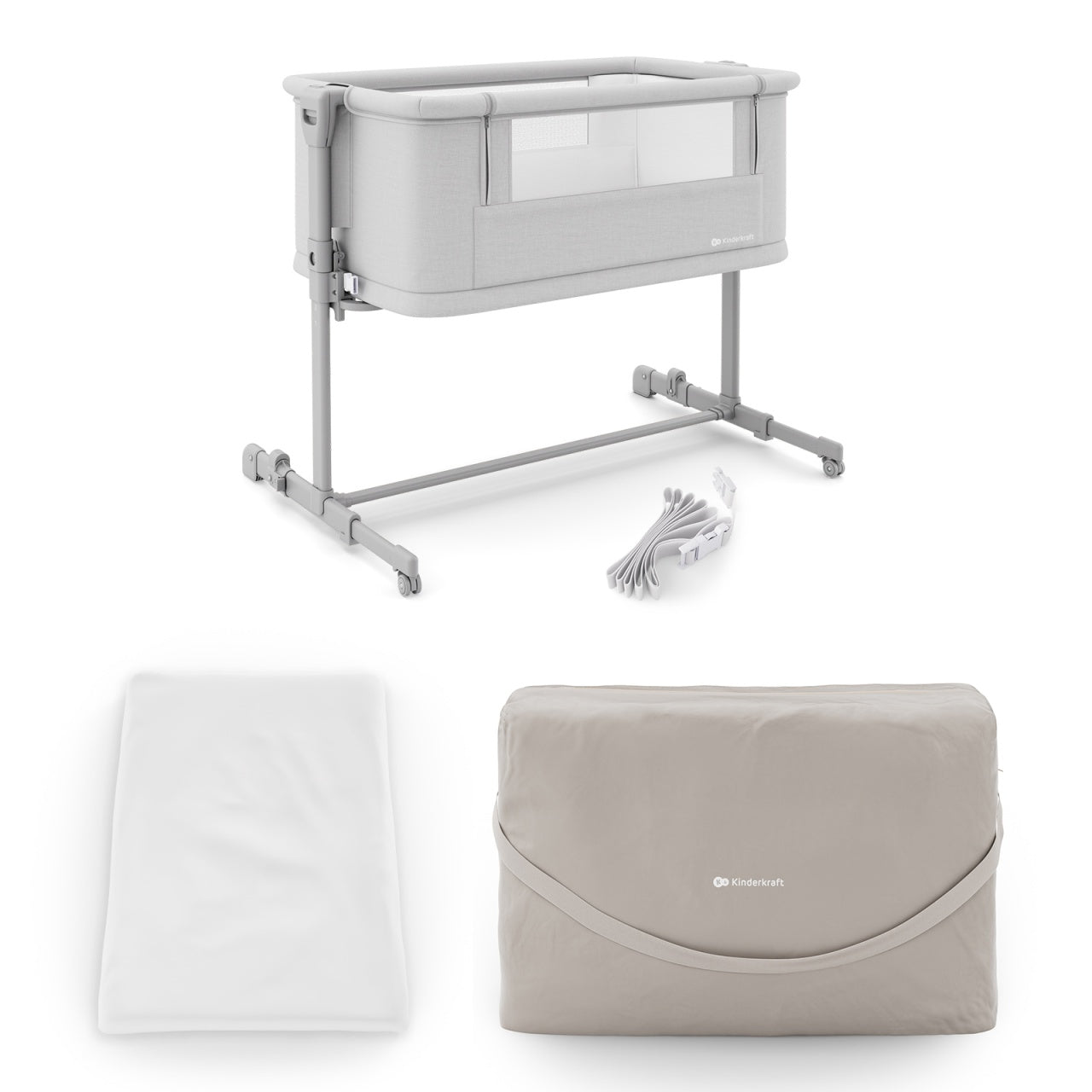 KINDERKRAFT KOLEVKA NESTE GROW 2 LIGHT GREY