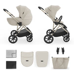 KINDERKRAFT KOLICA 2U1 PRIME 3 BEIGE