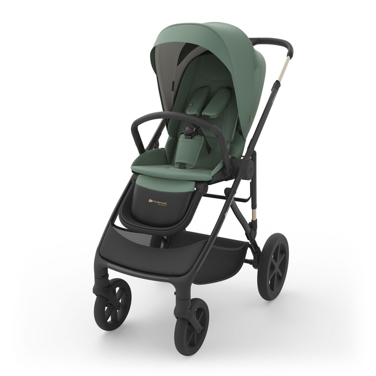 KINDERKRAFT KOLICA 2U1 PRIME 3 GREEN