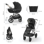 KINDERKRAFT KOLICA 3U1 PRIME 3 BLACK