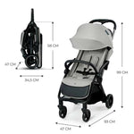 KINDERKRAFT KOLICA APINO DOVE GREY