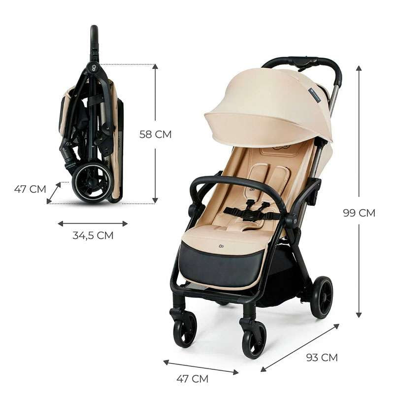 KINDERKRAFT KOLICA APINO DUNE BEIGE