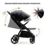 KINDERKRAFT KOLICA MITZY BLACK