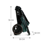 KINDERKRAFT KOLICA MITZY BLACK