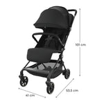 KINDERKRAFT KOLICA NEBO BLACK
